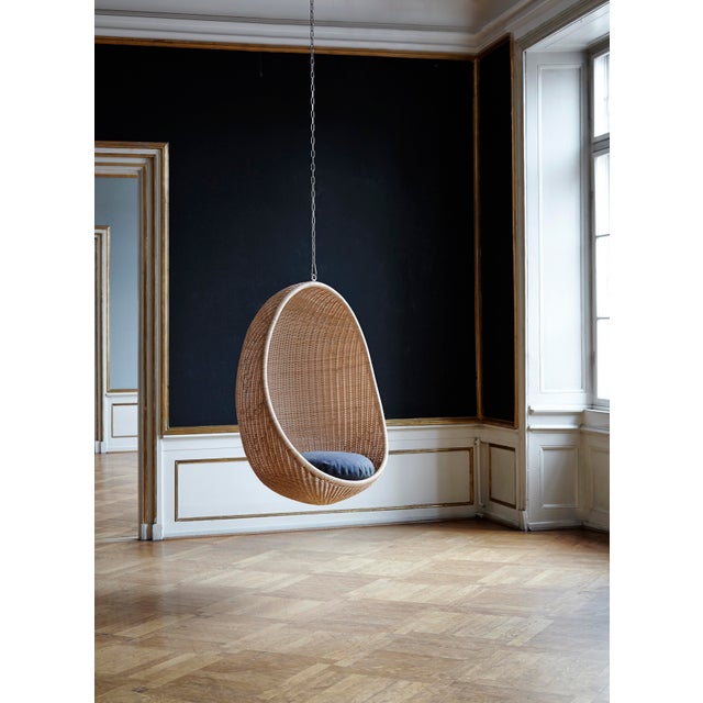 Nanna Ditzel Hanging Egg Chair - Natural - Sunbrella Sailcloth Shade