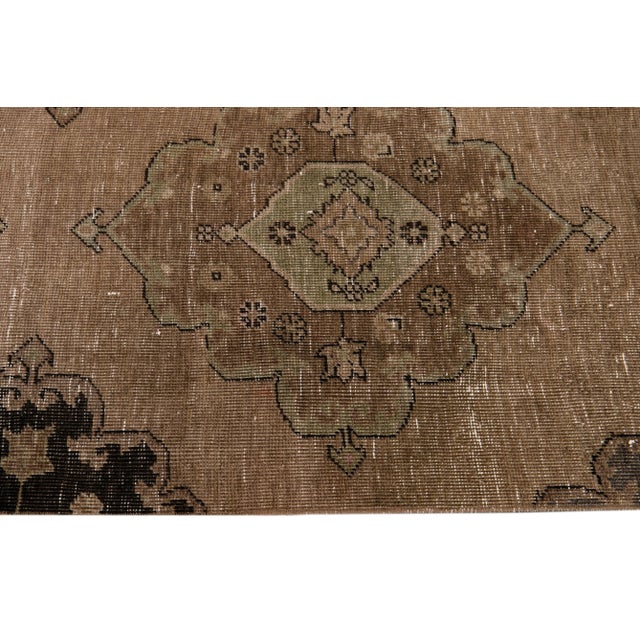Early 20th Century Early 20th Century Vintage Turkish Wool Runner Rug For Sale - Image 5 of 11