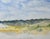 Kent Denver Looking West by Timothy J. Standring | Watercolor on paper landscape view with hills For Sale