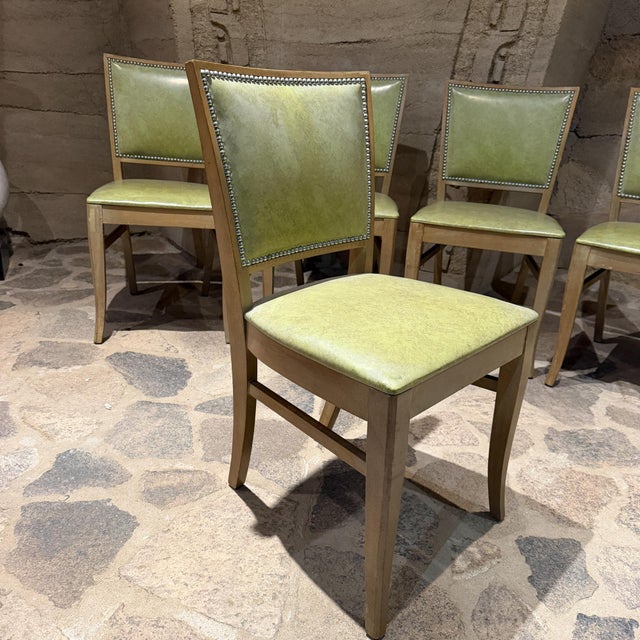 Mid Century Modern Dining Room Set York County Chair Company For Sale - Image 16 of 18