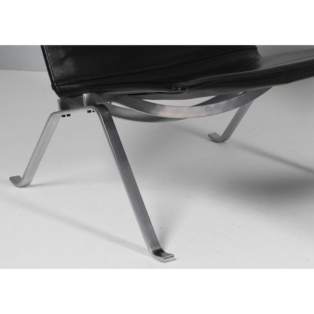 1980s PK22 Lounge Chairs by Poul Kjærholm for Fritz Hansen, 1983, Set of 2 For Sale - Image 5 of 9