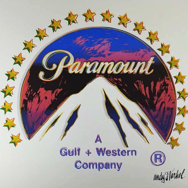Andy warhol "paramount" limited edition lithograph by cmoa. after. limited edition lithograph n 253 /500 - numbers signed...