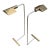 Pair of 1970s Cedric Hartman Cantilevered + Pivoting Head Floor Lamps For Sale