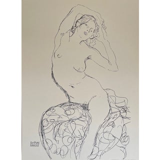 Gustav Klimt, Seated Nude, 2000s, Paper For Sale