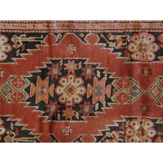 1950s 1950s Vintage Karabagh 3'2" X 8' For Sale - Image 5 of 12