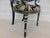 Hancock & Moore Hancock & Moore Regency Black Lacquer and Gilt Gold Accented Arm Chair For Sale - Image 4 of 13