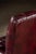 Late 20th Century Pair of Tufted Leather Square-Back Dining Chairs in Oxblood For Sale - Image 16 of 17