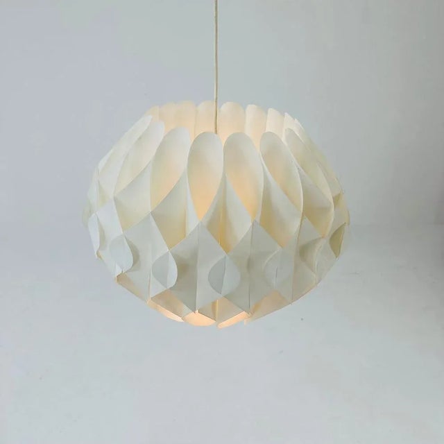 Butterfly Pendant Lamp by Lars Schiøler for Hoyrup Denmark For Sale - Image 4 of 11