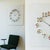 Wood "Mocap" (Discodip) Illusionistic Wall Clock / Wall-Sculpture For Sale - Image 7 of 9