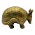 1980s Vintage Boho Brass Armadillo For Sale