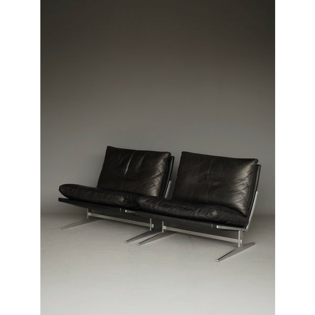 BO-561 Easy Chairs for Bo-Ex, Denmark 1960s. Engineered to the highest degree, these rare 1960s leather easy chairs typify...