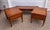Brown Vintage Mid to Late Twentieth Century Alta Vista Lane Burled Wood-Trim Long and Low Coffee Table For Sale - Image 8 of 8