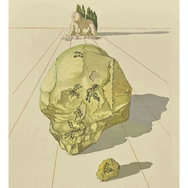Modern Salvador Dalí, The Traitors, Woodcut, 1963 For Sale - Image 3 of 4