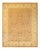 Yellow Eclectic, One-of-a-Kind Hand-Knotted Area Rug in Yellow, 9' 2" x 11' 8" For Sale - Image 8 of 8