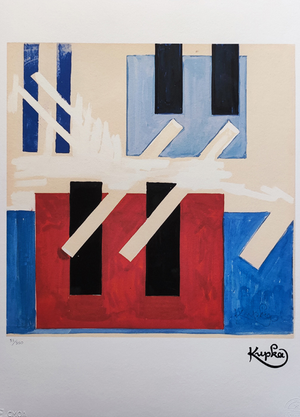 Kupka, Abstract Composition, 1970s, Lithograph