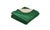 Contemporary Boreal Blanket in Green by Moanne For Sale - Image 3 of 5