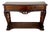 Spanish Carved Console Table with Drawers, 1940s For Sale