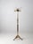Striking Hollywood Regency style Italian brass coat rack with elegant neoclassical influence. This vintage hall stand...