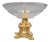 French Empire Ormolu Cut Glass Bowl For Sale