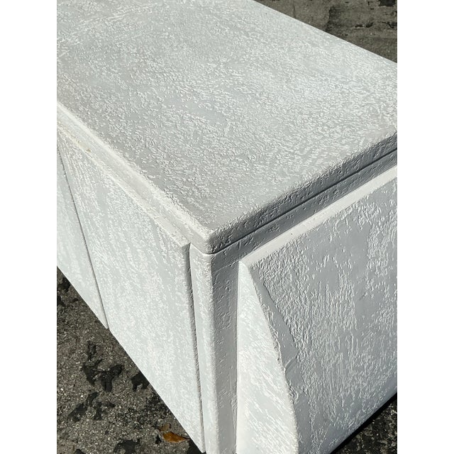 Vintage Postmodern Plaster Credenza For Sale - Image 4 of 12