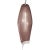 Virtue pendant | 6” W x 22” H| Size 5” Canopy | 60W; 120V | 6 ft. of electrical cord included | | Made to Order | Hand-...