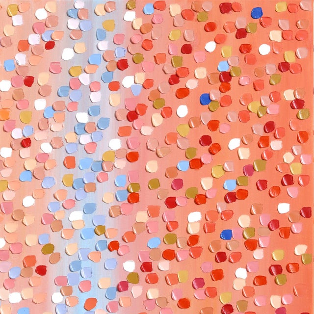 Figurative Dawn Stroll - Expressive Color Drenched Textured Impasto Figurative Painting Original Artwork by Ekaterina Ermilkina For Sale - Image 3 of 9