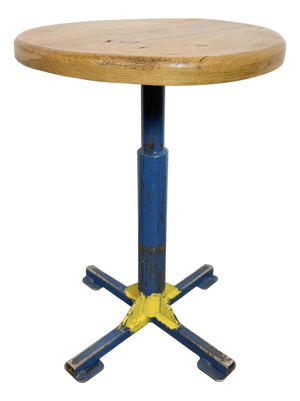 Vintage Industrial Workshop Stool, 1960s