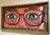 2020s "The Red Glasses", Original, One-of-a-Kind, Oil Painting, Woman Art For Sale - Image 5 of 12