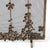 Metal Tobacco Cascading Blooms Fireplace Screen For Sale - Image 7 of 7