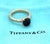 Modern Tiffany & Co. Picasso Black Spinel Sugar Stacks 18k Rose Gold Ring, Size 5 For Sale - Image 3 of 8