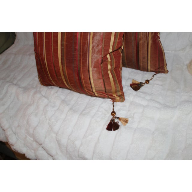 CORRECTION TO SHIPPING TIME, THIS IS SELLER SHIPPING, ARRIVAL TIME IS 4-10 DAYS FROM PURCHASE DATE. Taffeta striped with...