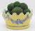 Mid 20th Century Yellow and Blue Ceramic Cachepot Planter For Sale - Image 9 of 9
