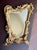 Antique Italian Rococo-Style Table Mirror With Gilded Metal Frame, Featuring Putti (Cherubs) Decor and Floral Painting For Sale - Image 13 of 13