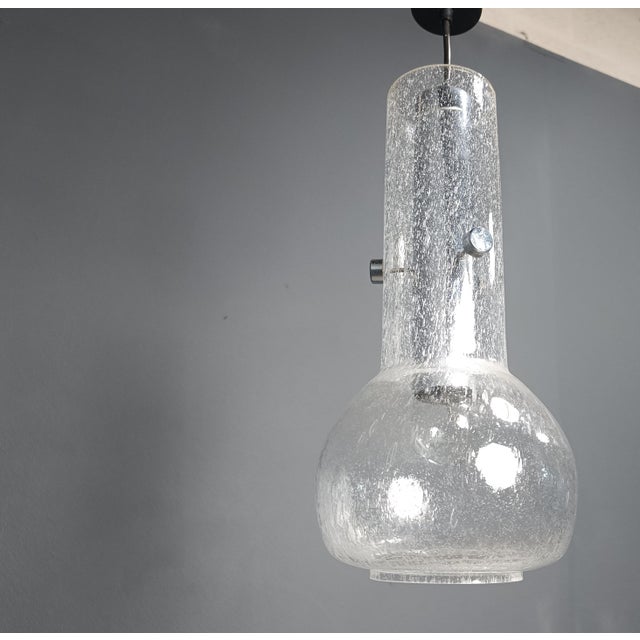 Vintage Murano Glass Pendant Light, 1970s For Sale - Image 4 of 11