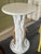Late 20th Century Palm Beach Regency White Lacquered Parcel Gilt Monkey Side Table - Newly Painted For Sale - Image 9 of 14