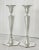 Metal Vintage Tiffany & Co Sterling Silver Candle Sticks 1940's Monogramed -a Pair For Sale - Image 7 of 11
