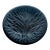 Lalique Vintage Black Crystal Tree of Life Algues Plate - Signed- Pre-1978 For Sale