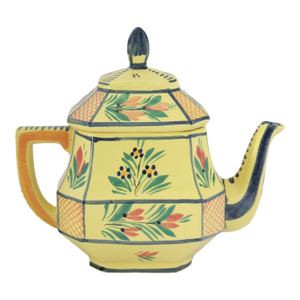 Vintage French Quimper Tea Pot