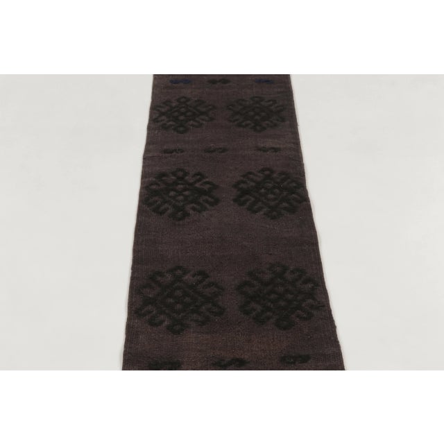 Handwoven in hemp, this 2x7 contemporary Turkish flatweave runner reflects a sophisticated modern take on classic tribal...