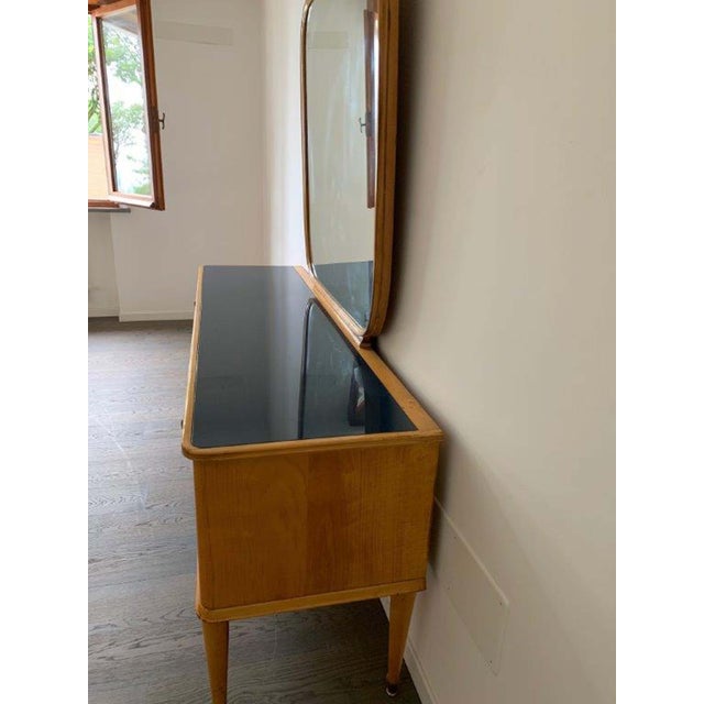 Mid-Century Modern Maple Wood Dresser, 1950s For Sale - Image 3 of 11