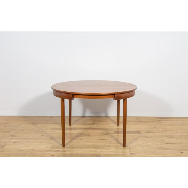 Mid-Century Modern Teak Dining Table and Chairs by Hans Olsen for Frem Røjle, Denmark, 1960s, Set of 5 For Sale - Image 11 of 18