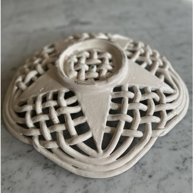 Mid-Century French Cote d'Azur Style Ceramic Bowl For Sale - Image 17 of 18