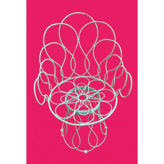 Mid 20th Century Vintage Garden Chairs From the Netherlands, Circa 1950s - Set of 4 For Sale - Image 5 of 10