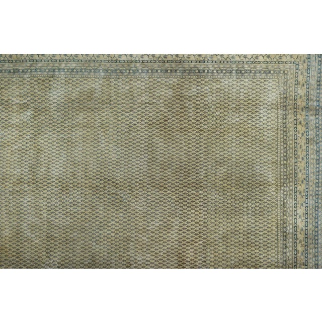 Traditional Vintage Saraband Rug 9'11'' X 12'2'' For Sale - Image 3 of 12