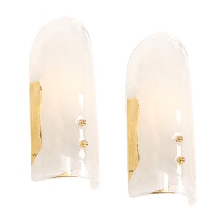 Austrian Sconces Wall Lights from Kalmar, 1960s, Set of 2 For Sale