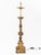 Gold Italian Baroque Revival Giltwood Table Lamps, Pair For Sale - Image 8 of 8