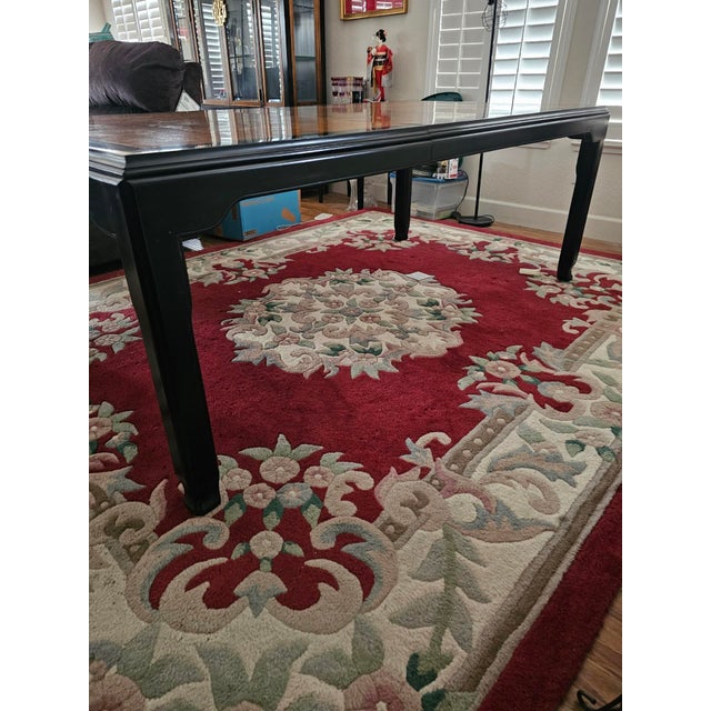 Wood Century Furniture by Raymond Sabota Chin Hua Dining Table For Sale - Image 7 of 17