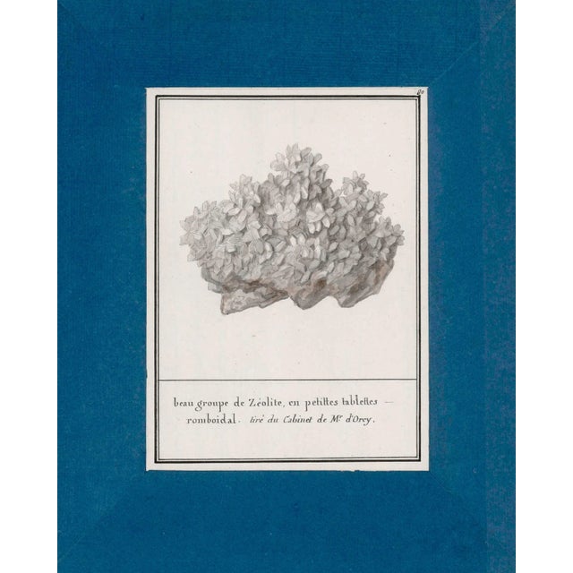 An incredible wall-sized set of Antique mineral study prints from 18th Century France. An exhaustive study by Francois...