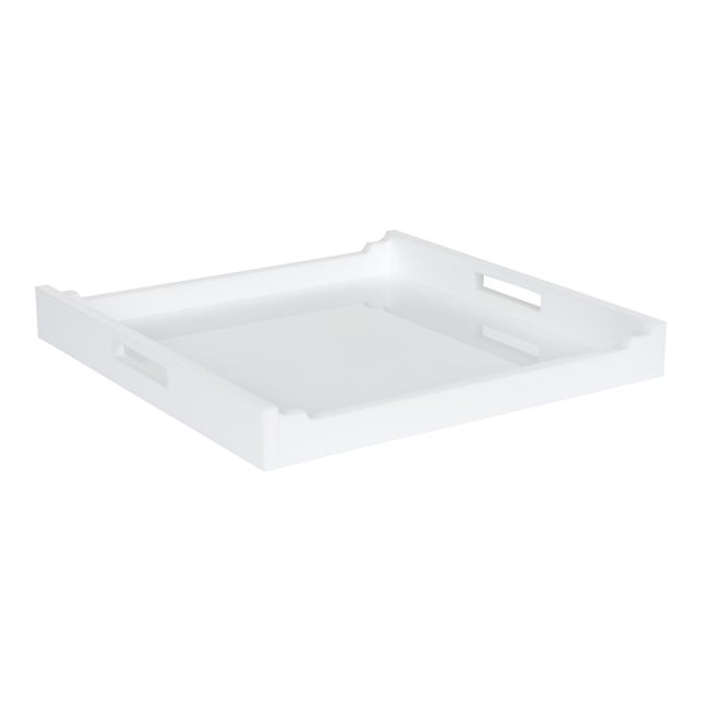 Hanson Square Tray - White For Sale