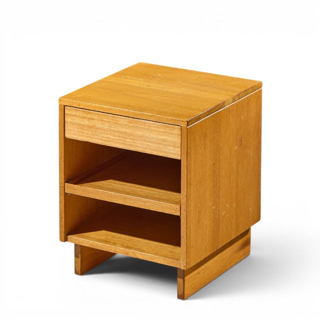Van Keppel-Green for Brown Saltman Mid Century Bleached Mahogany Nightstand For Sale - Image 9 of 10